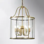 Orion Rund lanterneform - hengelampe Rieka, 43 cm