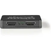 Nedis Vspl34002bk Hdmi-splitter 2 Porter Hdmi Inn Til 2xhdmi Ut 4k Abs/pvc 30hz
