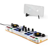 Hercules DJControl Control MIX Bluetooth Pour Smartphone og tabletter (Andoid e, USB Type-A, 340 mm, 100 mm, 49 mm, 500 g, USB