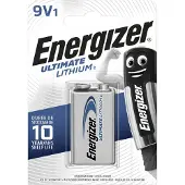 Energizer Ultimate Lithium batteri, 9 V, 1 stk.