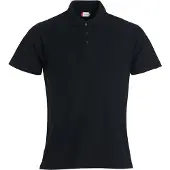 Clique Poloskjorte Herre Svart 4XL