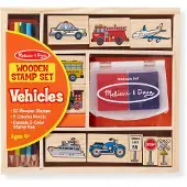 Melissa & Doug - Stempelsett - Kjøretøy - - OneSize - Kreativt leker