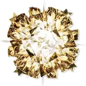 Slamp Veli Medium – design-taklampe, Ø 53 cm, gull