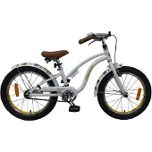 Volare Barnesykkel 18 - Miracle Cruiser Hvit (21888)