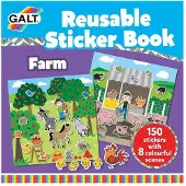 Galt Reusable Sticker Book - Farm