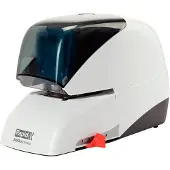 Rapid Stiftemaskin elektrisk Supreme R5050E 50 ark Hvit/sort