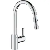 GROHE Feel køkkenarmatur C-tud bruser dual krom