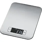ProfiCook PC-KW 1061 - Kjøkkenvekt - rustfritt stål / svart