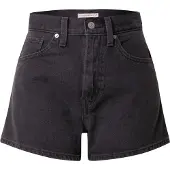Levi's High Waisted Mom Shorts svart