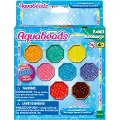 AquaBeads Perler - 800+ stk. - Jewel Bead Pack - Flerfarget - - OneSize - Perler