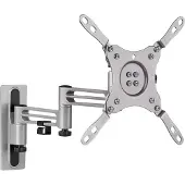 Schwaiger - Monteringssett (veggmontering) - for LCD-TV - aluminium - sølv - skjermstørrelse: 13-43
