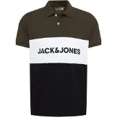 Jack & Jones Elogo Blocking Kortermet Poloskjorte