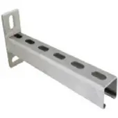 Walraven Skinnekonsol Strut - Rustfri stål RapidStrut Konsol 41x41 300mm