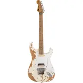 Charvel Henrik Danhage Ltd Ed Signature Pro-Mod So-Cal White Relic
