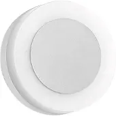 Brumberg 10030 utendørs LED-vegglampe, rund, hvit