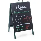 Hendi Frittstående MENY reklameinformasjonstavle for restauranter 500x850mm - 664117