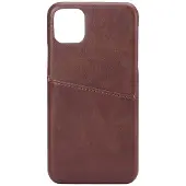 Onsala Collection Mobilecover Brown iPhone 11 Pro Max Creditcard Pocket