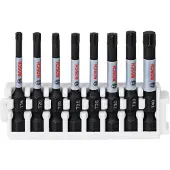 Bosch Impact Control-skrutrekkerbits, pakke med 8 deler, 1xT15, 2xT20, 2xT25, 2xT30, 1xT40