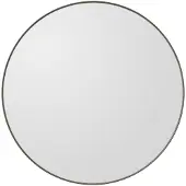 AYTM Speil Circum, klar / gråbrun, Ø 70 cm, glass, tre