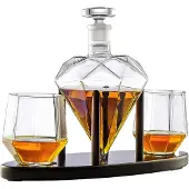 Mikamax Deluxe Diamond Decanter Set