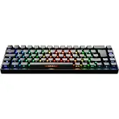 Deltaco GAMING DK440R Wireless Keyboard (DE) - Gamingtastatur - Tysk - Svart