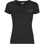Emporio Armani for woman. 8NTT65_TJDQZ Train Evolution T-shirt black (S), Casual, Cotton, Short sleeve