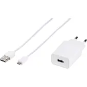 Vivanco Home Charger 3A 15W + USB-C cable White
