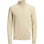 Jack & Jones Emil Knit Roll Neck Detail Melange Genser