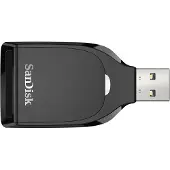 SanDisk - Kortleser (SDXC UHS-I, SDHC UHS-I, SDXC, SDHC, SD) - USB 3.0