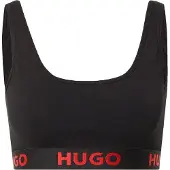 HUGO Sporty Logo Bralette Bh