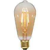 Star Trading LED Antikk amber 2000K 80lm E27 0,75W
