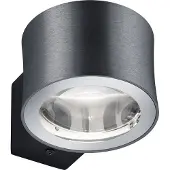BANKAMP Impulse LED-vegglampe 1-lk. nikkel