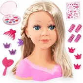 Bayer Bryst Charlene Hår Og Sminke Super Blond Modell