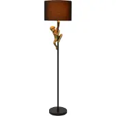 Lucide Extravaganza Chimp gulvlampe, gull matt/sort