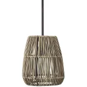 PR Home utendørs pendellampe Saigon, grå, Ø 18 cm, kabel 2,5 m