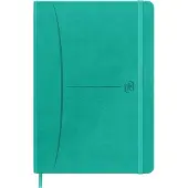 Oxford 400154947, Monokromatisk, Turkis, A5, 80 ark, Prikket rutenettpapir, Innbundet (hardcover)