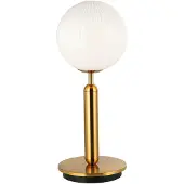 VIOKEF Bordlampe Jolin med kuleglass