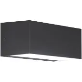 VIOKEF Utendørs LED-vegglampe Amelia, mørkegrå