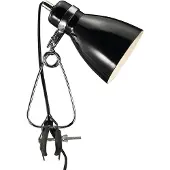 Nordlux Blank klemmelampe Clone svart