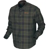 Härkila Metso Active skjorte Willow green check 3XL