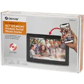 Denver FRAMEO PFF-1021BLACK - Digital fotoramme - 16 GB - 10.1 - 1280 x 800 - svart
