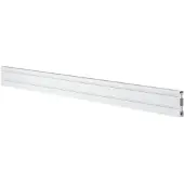 Deltaco Office DELO-0151 - Monteringskomponent (fliseveggpanel) - aluminium - matt hvit