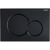 Geberit Sigma 01 betjeningsplade i sort