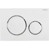 Geberit actuator plate sigma20 for dual flush white