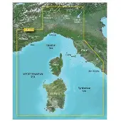 Garmin Sjøkart For Liguriske Hav Korsika Og Sardinia