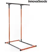 Huismerk Multifunksjonelt pull-up-stativ for hjemmetrening – høyde 114–191 cm