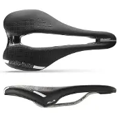Selle Italia SLR BOOST LADY SUPERFLOW S (id match - S3) ti 316-rør, 7 mm, fibra-tek, svart (NY)
