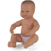 Miniland Europeisk Nyfødt Guttebabydukke 40 Cm