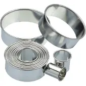 Kitchen Craft Metall Pastry Cutter 11 Enheter