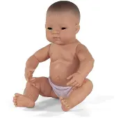 Miniland Asiatisk Nyfødt Håndledd 40 Cm